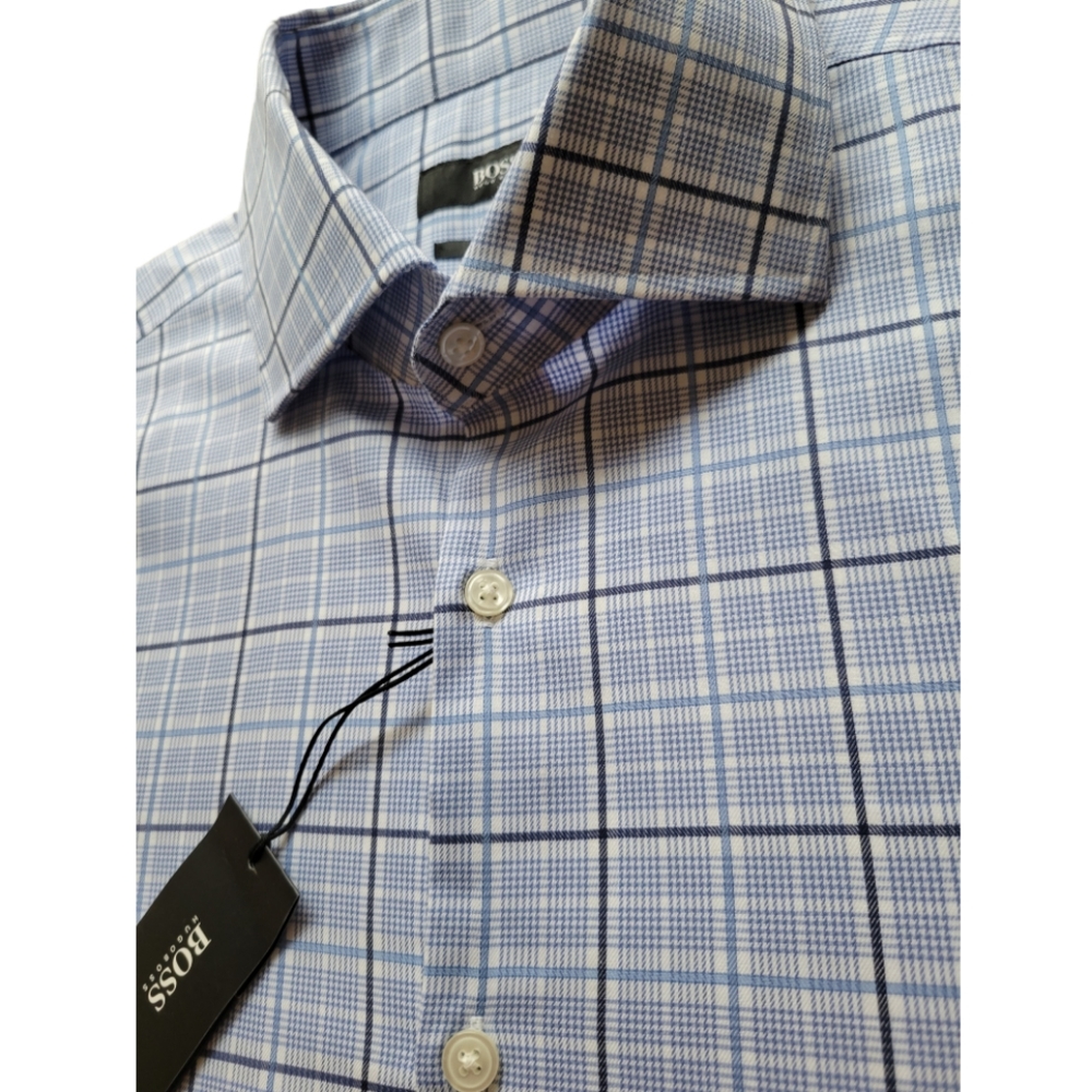 Hugo Boss Sharp Fit Dress Shirt size L 16 34/35